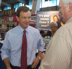 Treasurer Meacham At Tulsa Fair alt