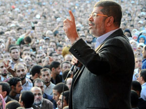 Deposed Egyptian President Morsi