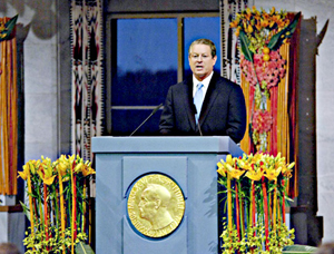 Al Gore (2007) Nobel Peace Prize 