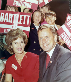 Dewey Bartlett Sr. with family prior to election