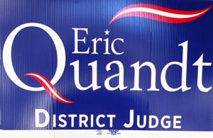 Eric Quandt Yard Sign