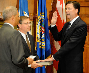 James Comey is reported to take his oath to protect and defend seriously. 
