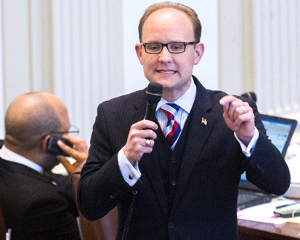 Rep. Scott Inman in Ok House debate