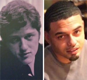Bill Clinton and Danney Williams