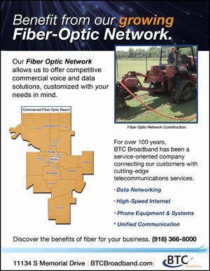 BTC Broadband's Coverage: