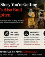Ebola Story Built to Be Forgotten